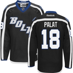 Ondrej Palat Reebok Tampa Bay Lightning Premier Black New Third NHL Jersey