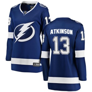 Cameron Atkinson Women's Fanatics Branded Tampa Bay Lightning Breakaway Blue Home Jersey