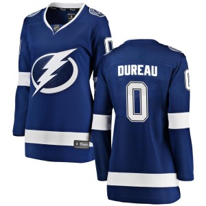 Jaydon Dureau Women's Fanatics Branded Tampa Bay Lightning Breakaway Blue Home Jersey