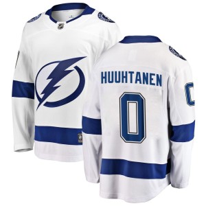 Niko Huuhtanen Men's Fanatics Branded Tampa Bay Lightning Breakaway White Away Jersey