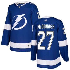 Ryan McDonagh Men's Adidas Tampa Bay Lightning Authentic Blue Home Jersey