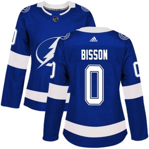 Tobie Paquette-Bisson Women's Adidas Tampa Bay Lightning Authentic Blue Home Jersey