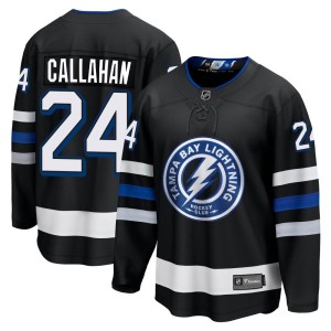 Ryan Callahan Men's Fanatics Branded Tampa Bay Lightning Premier Black Breakaway Alternate Jersey