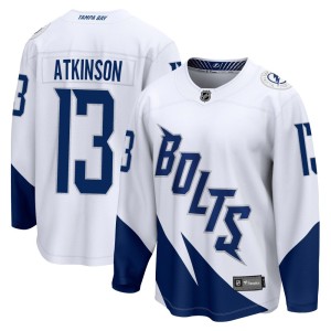 Cameron Atkinson Men's Fanatics Branded Tampa Bay Lightning Breakaway White 2022 Stadium Series Jersey