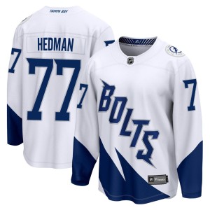 Victor Hedman Men's Fanatics Branded Tampa Bay Lightning Breakaway White 2022 Stadium Series Jersey