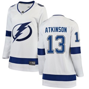 Cameron Atkinson Women's Fanatics Branded Tampa Bay Lightning Breakaway White Away Jersey