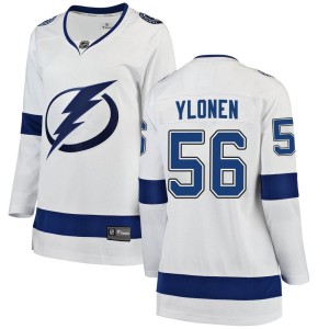 Jesse Ylonen Women's Fanatics Branded Tampa Bay Lightning Breakaway White Away Jersey