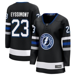 Michael Eyssimont Women's Fanatics Branded Tampa Bay Lightning Premier Black Breakaway Alternate Jersey