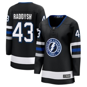 Darren Raddysh Women's Fanatics Branded Tampa Bay Lightning Premier Black Breakaway Alternate Jersey